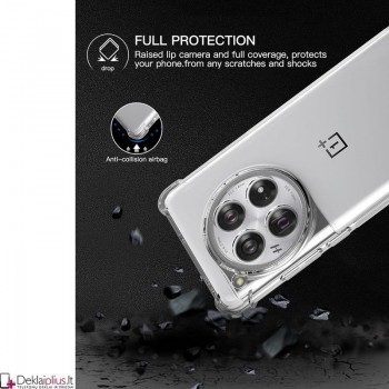 Silikoninis-Anti shock dėklas - permatomas 1.5 mm. (Oneplus 12 5G)